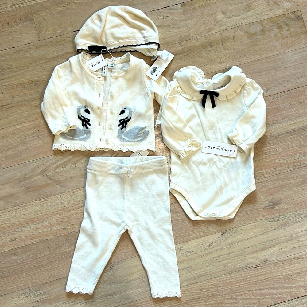 Janie and Jack sweater set 3-6 months